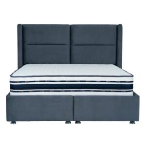 Saltea Super Ortopedica Lotus Memory Foam, 30 cm, Arcuri Bonell Hotel Support, Husă Detașabilă Deluxe, Reversibilă, Antialergică, Antibacteriană, Aerisire 3D AirFlow, Fabricată în România – Saltele Pat – imagine 2