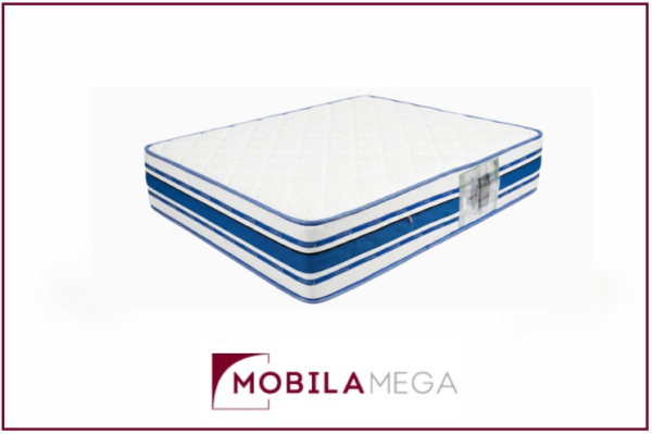 Saltea Biorytmic Top Confort, Mobila Mega, 28 cm, spumă poliuretanică cu memorie, husă premium matlasată, antibacteriană, reversibilă, confort ortopedic