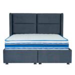 Saltea Biorytmic Top Confort, Mobila Mega, 28 cm, spumă poliuretanică cu memorie, husă premium matlasată, antibacteriană, reversibilă, confort ortopedic – Saltele Pat – imagine 2
