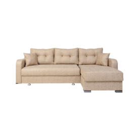 Colțar Extensibil ULTRA, Ladă Depozitare, Funcție Pat 150x220 cm, 252x152x75 cm, Arcuri Bonnell, Design Modern, Mobila Mega – Colțare – imagine 14
