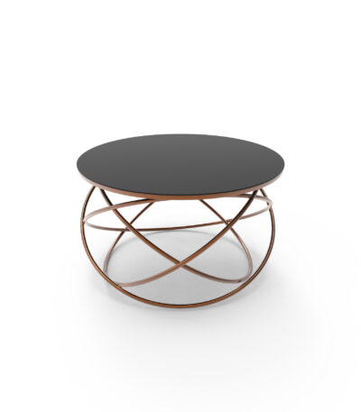 Yildiz Rose Black Glass
