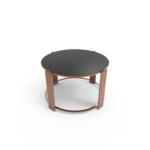 Măsuță Cafea FIVER ROSE, Design Modern, Cadru Metalic, 75X75X50 cm, Mobilier Living, Mobila Mega – Măsuțe Cafea – imagine 2