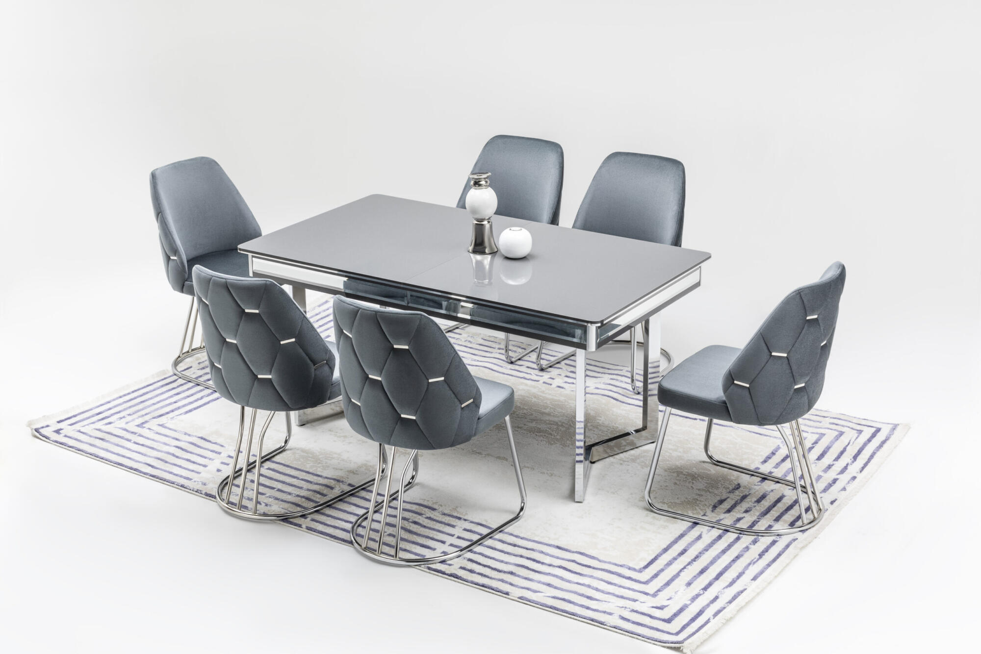 Set masă + 6 scaune Carmen – Mobilier Living