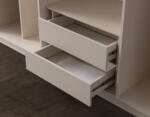 Dormitor LINE TZ, Set Dormitor Modern cu Dulap, Pat și Comodă, Design Elegant, Mobilier Dormitor Complet, Mobila Mega – Dormitoare – imagine 10