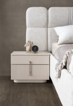 Dormitor LINE TZ, Set Dormitor Modern cu Dulap, Pat și Comodă, Design Elegant, Mobilier Dormitor Complet, Mobila Mega – Dormitoare – imagine 11