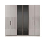 Dormitor LINE TZ, Set Dormitor Modern cu Dulap, Pat și Comodă, Design Elegant, Mobilier Dormitor Complet, Mobila Mega – Dormitoare – imagine 6
