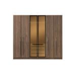 Dormitor LOTUS TZ, Set Dormitor Modern cu Dulap, Pat și Comodă, Design Elegant, Mobilier Dormitor Complet, Mobila Mega – Dormitoare – imagine 8