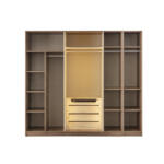 Dormitor LOTUS TZ, Set Dormitor Modern cu Dulap, Pat și Comodă, Design Elegant, Mobilier Dormitor Complet, Mobila Mega – Dormitoare – imagine 9