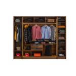 Dormitor OPTIMUS TZ, Set Dormitor Modern cu Dulap, Pat și Comodă, Design Elegant, Mobilier Dormitor Complet, Mobila Mega – Dormitoare – imagine 9