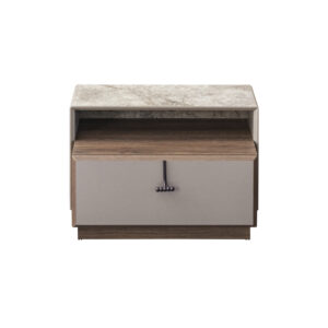 Dormitor ROLEX TZ, Set Dormitor Modern cu Dulap, Pat și Comodă, Design Luxury Contemporary, Mobilier Dormitor Complet, Mobila Mega – Dormitoare – imagine 14