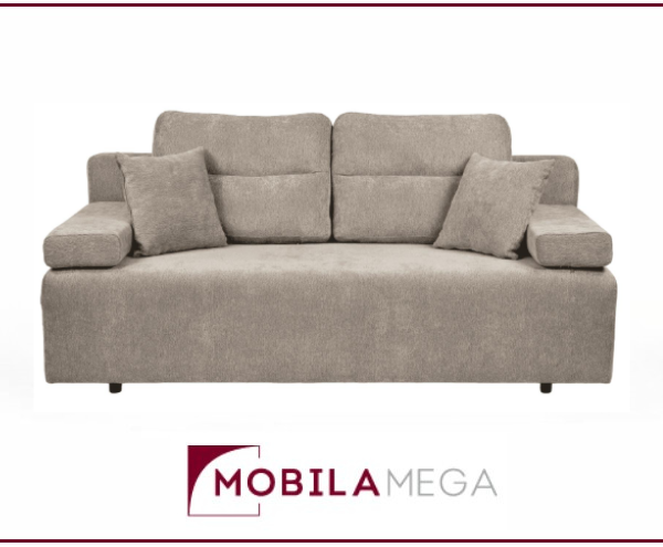 Canapea Extensibilă SELENA, 3 Locuri, Ladă Depozitare, Funcție Pat 148x190 cm, 190x98x75 cm, Design Modern, Confort Premium, Mobila Mega