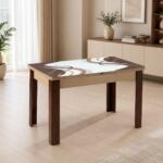 Masă extensibilă Viva Maro, cu dimensiuni de 80x130x78 cm și lungime extinsă de 165 cm. Design elegant și practic pentru bucătărie sau living. Mobila Mega – Mese și Scaune – imagine 3