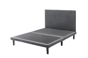 Pat pliabil tapițat cu design modern, tăblie înaltă și structură practică. Ideal pentru dormitoare, camere de oaspeți și spații compacte. Mobila Mega – Paturi – imagine 6