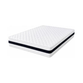 Saltea Molina, inaltime 22 cm, cu spumă poliuretanică și arcuri Bonell, husă detașabilă, tratament antibacterian și antialergenic, fermitate medie. Mobila Mega – Saltele Pat
