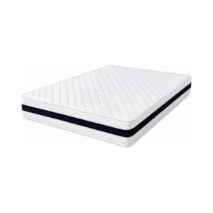 Saltea Molina, inaltime 22 cm, cu spumă poliuretanică și arcuri Bonell, husă detașabilă, tratament antibacterian și antialergenic, fermitate medie. Mobila Mega – Saltele Pat