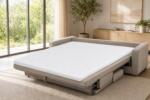 Topper Ortopedic ORTOFLEX, Inaltime 4 cm, Husa Detasabila, Reversibila, Spuma PU Relaxanta. Mobila Mega – Topper – imagine 8