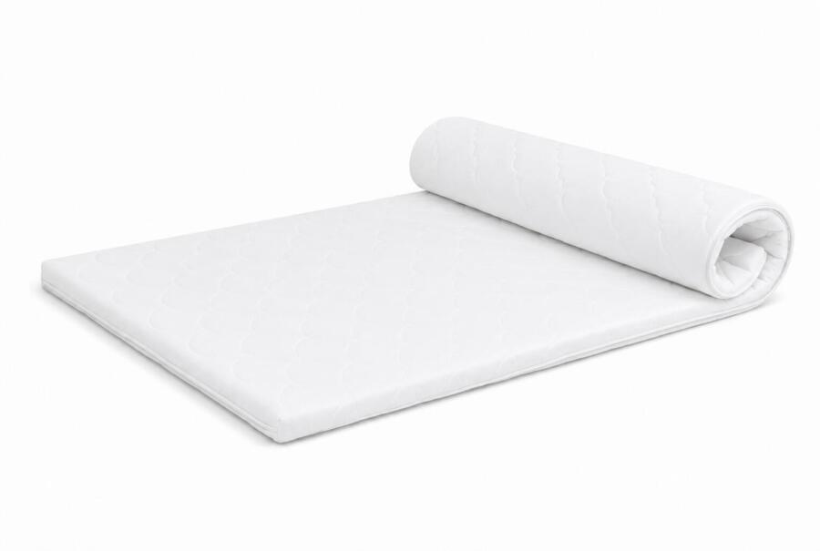 Topper Ortopedic ORTOFLEX, Inaltime 4 cm, Husa Detasabila, Reversibila, Spuma PU Relaxanta. Mobila Mega – Topper