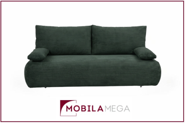 Canapea Extensibilă ALESIA 205x108x95 cm – Confort Modern, Pat 150×190 cm și Lada de Depozitare. Mobila Mega