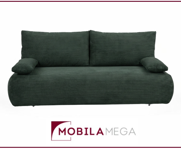 Canapea Extensibilă ALESIA 205x108x95 cm – Confort Modern, Pat 150×190 cm și Lada de Depozitare. Mobila Mega