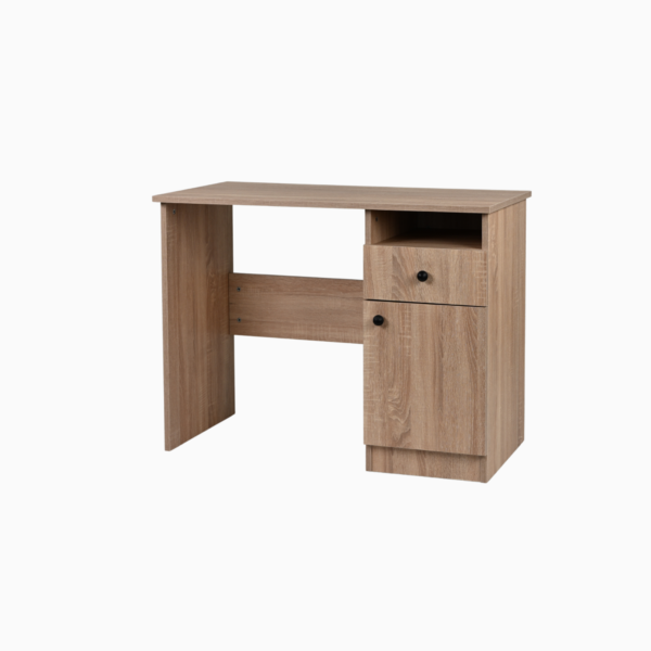 Birou Astra, 100x50x75 cm, PAL melaminat, spatii depozitare, Mobila Mega