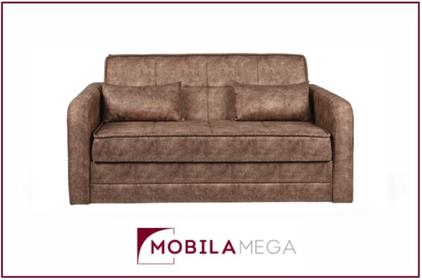 Canapea Extensibilă AMSTERDAM, 173x110x90 cm, Ladă Depozitare, Funcție Pat 145x191 cm, Confort Premium. Mobila Mega