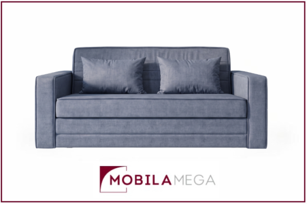 Canapea Extensibilă LONDON, 176x113x90 cm, Ladă Depozitare, Funcție Pat 145x195 cm, Confort Premium. Mobila Mega