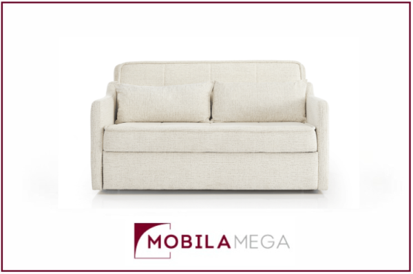 Canapea Extensibilă EVEREST, 163x88x109 cm, Ladă Depozitare, Funcție Pat 140x200 cm, Confort Premium. Mobila Mega
